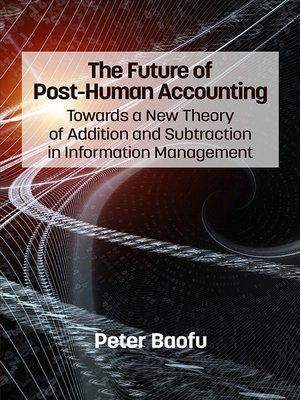 cover image of The Future of Post-Human Accounting
